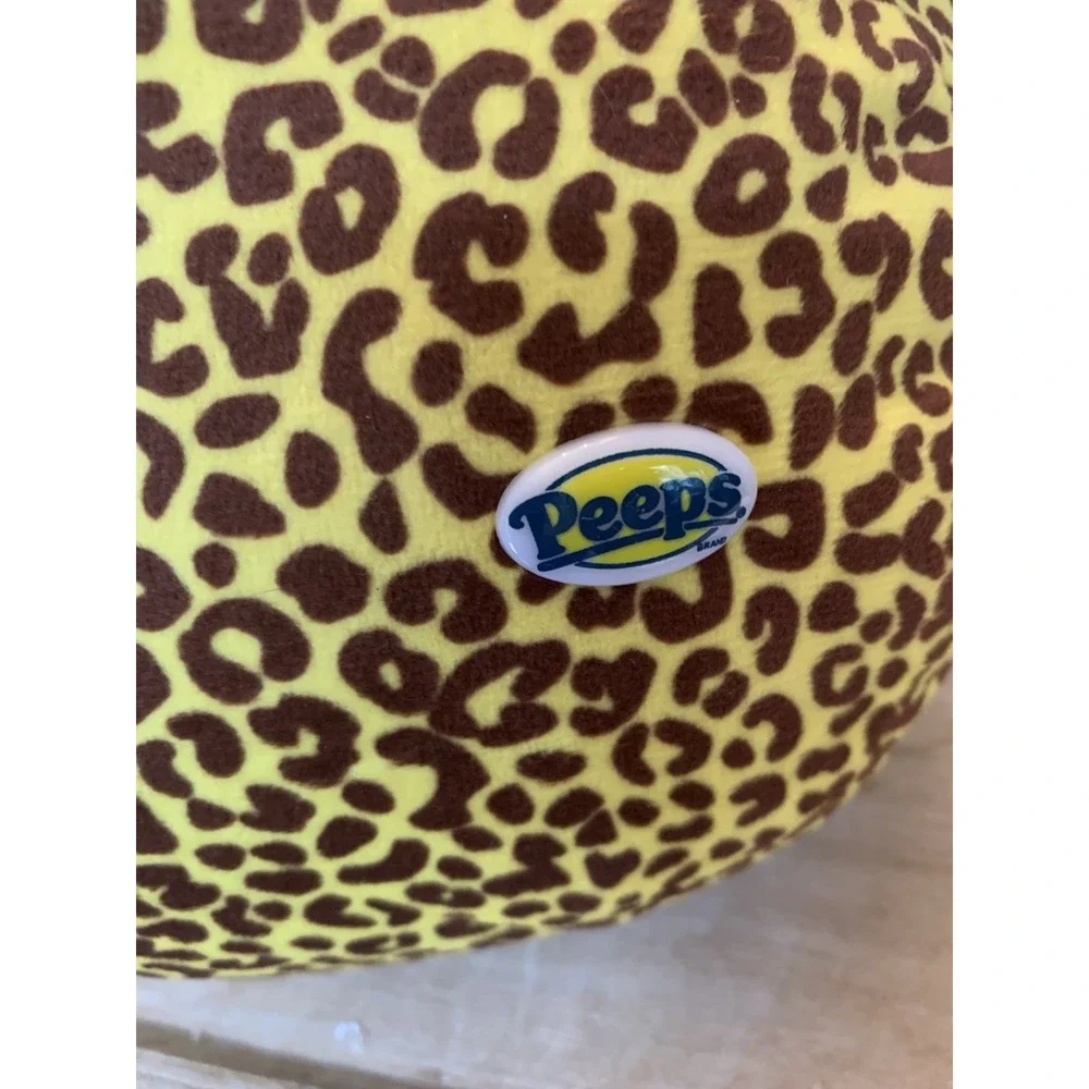 Peeps EMO Punk Rock Bunny Yellow Hot Pink Cheetah Leopard Print 16